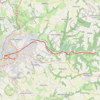 MA15 ASSOCIATION MARATHON ALBI-4628085 GPS track, route, trail