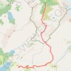 Refuge Nant-Borrant - Refuge Plan de la Lai GPS track, route, trail