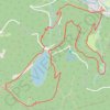 ASMR Hautes Bluches-Lac descorbeaux par la Roche du lac GPS track, route, trail