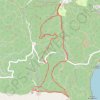 Massif du Cap Sicié - Janas - Le Mai - Le Sémaphore GPS track, route, trail