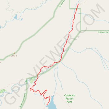 Colchuck Lake GPS track, route, trail