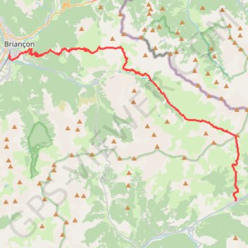 Rando Briançon-Aiguilles (05) GPS track, route, trail