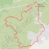 Mont du Marseillais GPS track, route, trail