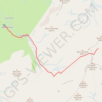 Val d'Aoste Alta Via 1 étape 16 GPS track, route, trail
