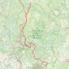 GR 46 De Rocamadour (Lot) à Saint-Projet (Tarn-et-Garonne) (2021) GPS track, route, trail