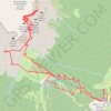 Petite Soeur Sophie depuis le Col de l'Arzelier (Vercors) GPS track, route, trail