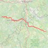 GR 6 : Des Eyzies-de-Tayac-Sireuil (Dordogne) à Lacapelle-Marival (Lot) GPS track, route, trail