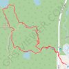 The Beehive Loop via The Bowl and Kief Pond in Acadia National Park GPS track, route, trail