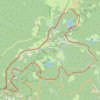 Hirschsteine, le Tanet, le lac Vert GPS track, route, trail