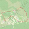 Sentier des Terres Rouges GPS track, route, trail