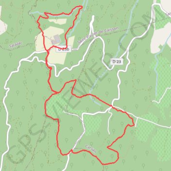La Charteuse de Valbonne - Cheylan GPS track, route, trail
