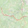 Rocamadour - Les Eyzies-de-Tayac-Sireuil GPS track, route, trail
