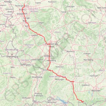 Track vom: 2020-06-27 07:26 GPS track, route, trail