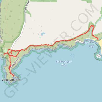 Cape Schanck - Mornington Peninsula GPS track, route, trail