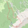 La Tête des Chaudières par la Combe de Fer GPS track, route, trail