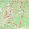 Le tour des Baux-de-Provence GPS track, route, trail