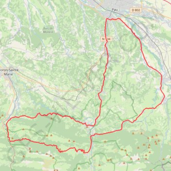 Col marie-blanque GPS track, route, trail