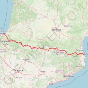 HRP à contre-courant - David GPS track, route, trail