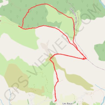La Roche des Arnauds col des Roux GPS track, route, trail