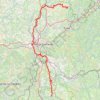 GR46 De La Méchaussie (Corrèze) à Rocamadour (Lot) GPS track, route, trail