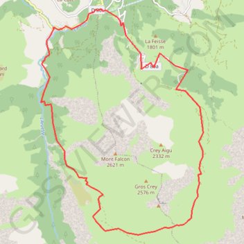 Basse du Gerbier GPS track, route, trail