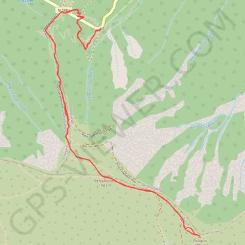Pelopín GPS track, route, trail