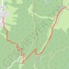 Randonnée Penon - Le Morbié - Mont Pelat GPS track, route, trail
