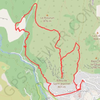 Circuit du Castelet GPS track, route, trail