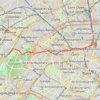 Gare de l'Est Camping Bois Boulogne GPS track, route, trail