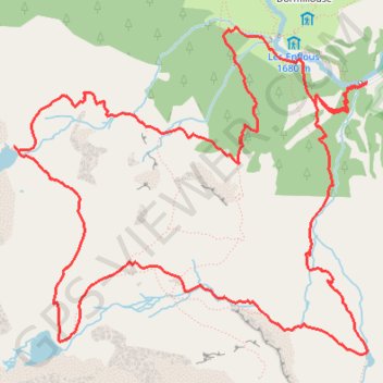 Lacs Palluel-Faravel-Fangeas GPS track, route, trail