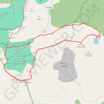 Picos Cuerna Redondo y Requejines GPS track, route, trail