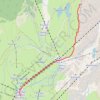 Alpe d'Huez - Falaises du lac Besson GPS track, route, trail