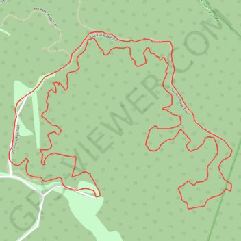 McGraw Trail - Twin Falls Resort State Park GPS track, route, trail