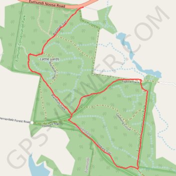 Eumundi Conservation Park GPS track, route, trail