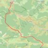 De Lanarce à la station de la Croix-de-Bauzon GPS track, route, trail