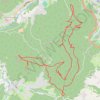 Le massif du Kemberg GPS track, route, trail
