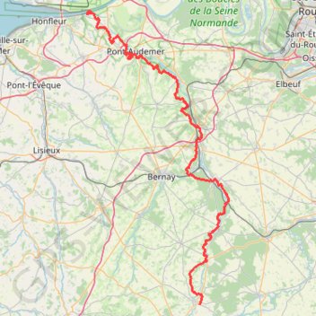 GR®224 Bois Arnault - Berville sur mer GPS track, route, trail