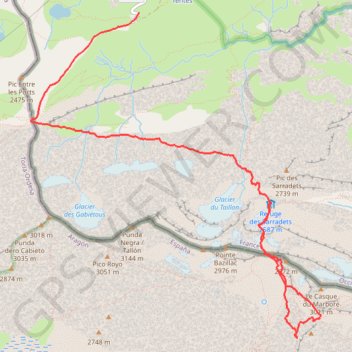 Grotte de Casteret GPS track, route, trail