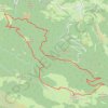 Casque du Lhéris GPS track, route, trail