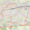 Circuit urbain de Rennes sud GPS track, route, trail