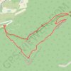 Le Cap Noir et Roche Verre Bouteille depuis Dos d'Âne GPS track, route, trail