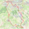 Laval en passant par la vallée du Vicoin et de la Mayenne GPS track, route, trail