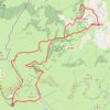 Aubrac village GPS track, route, trail