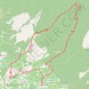 Combe de Curnier Demoiselles Coiffees GPS track, route, trail