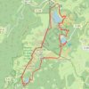 Les 4 lacs - Vosges GPS track, route, trail