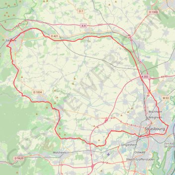 Elsass#16 GPS track, route, trail