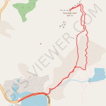 Move GPS track, route, trail