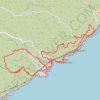 Côte Bleue GPS track, route, trail