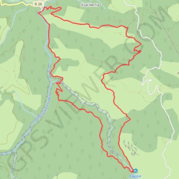 Passerelle Holzarté GPS track, route, trail