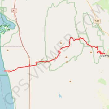 Sea to Summit: Spencer Gulf - Flinders Ranges - Melrose GPS track, route, trail